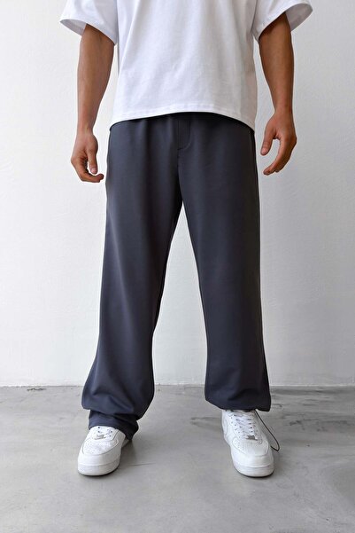 Flaw Wear Basic Paça Stoper Antrasit Eşofman Altı