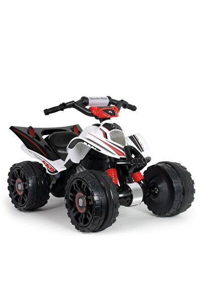 Injusa ATV electric pentru copii Mercedes, 12V, cu pedala de acceleratie, 2 a...