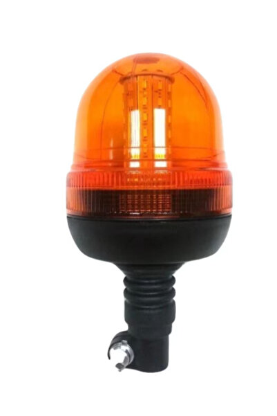 Ruan Girofar LED cu tijă flexibilă, suport bec, Galben, 40 LED-uri, 12-24V