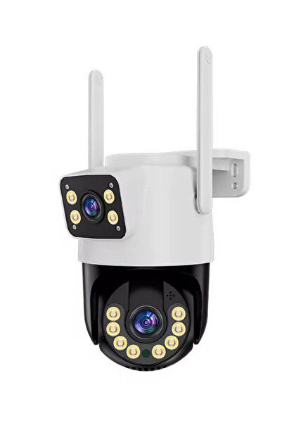 Tai Cameră de supraveghere HD wireless Wi-Fi IP66 2 MP 1920 x 1080 pixeli ALBĂ