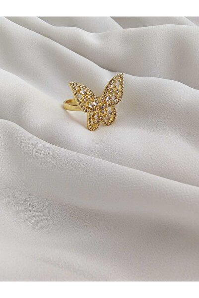 Inovius Регулируем пръстен, позлатена мед - LMG4049