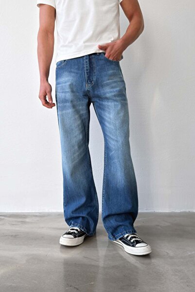 Flaw Wear Washable Laser Print Spanish Style Jeans