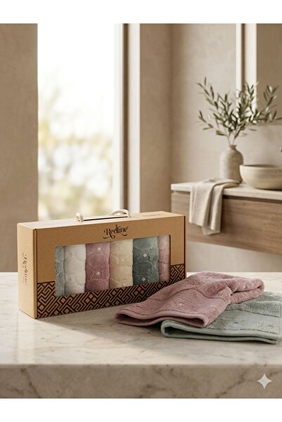 Constanza Exclusive Velsa 6 Pieces Cotton Velvet Soft Towels 30 X 50 Kitchen ...