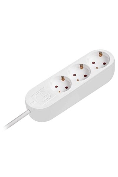 Lechpol Lechpool Extension Cord PS1-3X2, 3X1.0MM, 3 Sockets, 2 m (White)