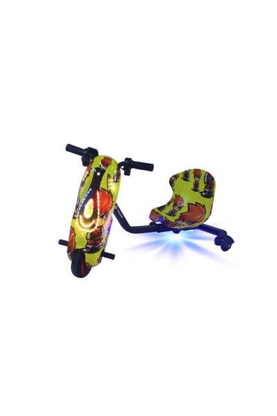 Tecar Tds-207/M Yellow Dragon Ball 36V Mini Drift Scooter for Kids with Three...