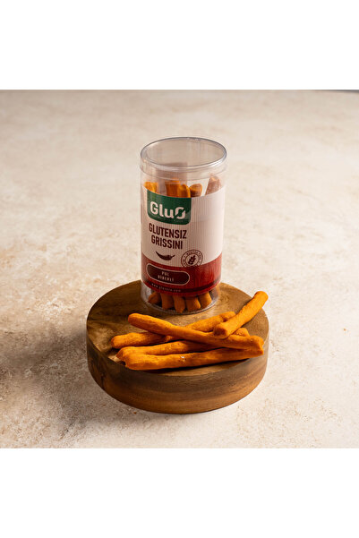 Gluzero Glutensiz Pul Biberli Grissini