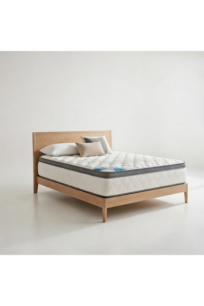 The Mattress Factory مرتبة سوبر كومفورت 29 سم بمساند جيبية فاخرة - دعم متوسط ...