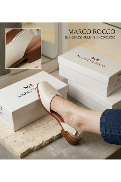 MARCO ROCCO Rubber Sole Strappy Women's Sandals (Genuine Leather)