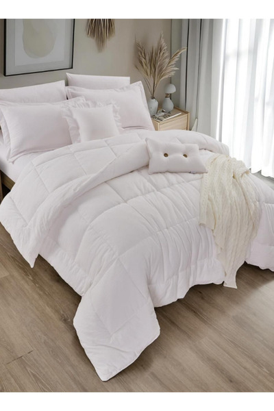 INREST King Comforter Set 8 Pieces – Luxury Microfiber – Available in 3 Colors