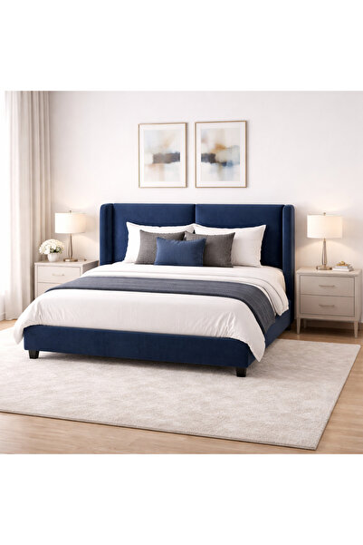 BedBoss سرير فندقي رويال تنجيد قماش خشب متين