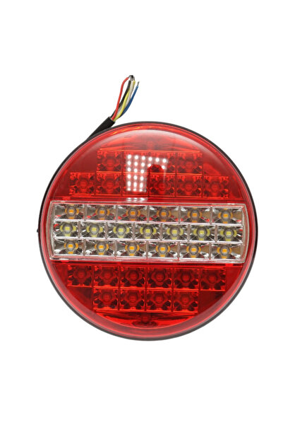 Ruan Lumină LED rotundă de poziție, frână, semnalizare și marșarier 12V/24V p...