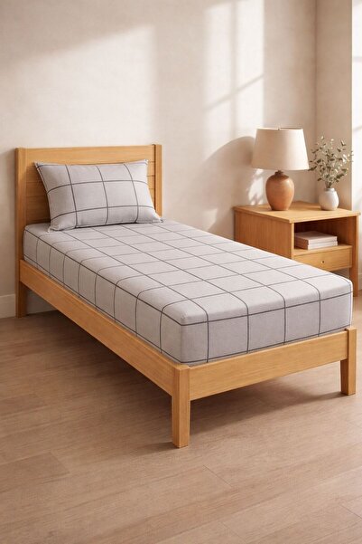 Constanza Exclusive ملاءة سرير مطاطية مفردة من القطن من كاليستا + غطاء وسادة ...