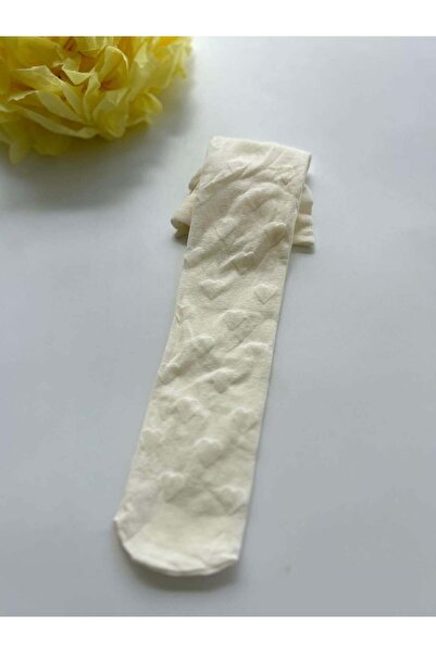 miabambim Ciorapi muselina pentru copii cu model inimioare, 50 Denier