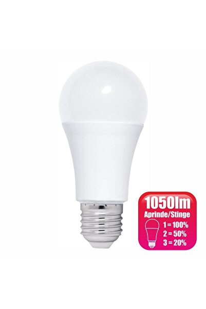 Luxera Lighting Bec LED dimabil de la intrerupator, model glob A60, 12W=100W,...