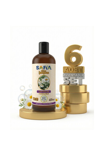 Safia Shampoo for All Hair Types 6X400 ml