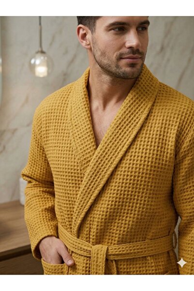 Damlaiso Sauna Hotel Spa Bathrobe Waffle Pike Summer Style