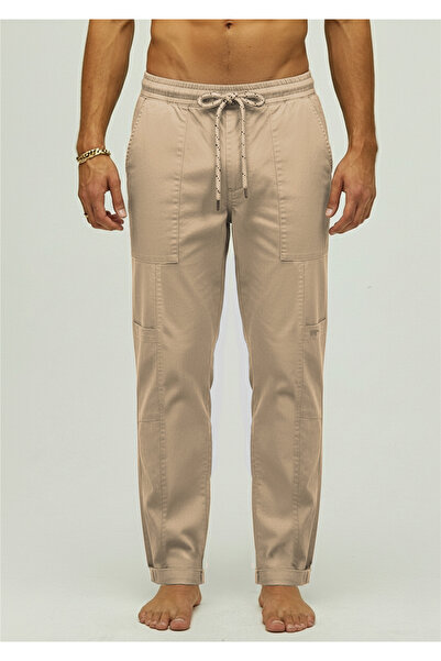 Bad Bear Vouvant Pant Bej Kargo Cepli Erkek Pantolon