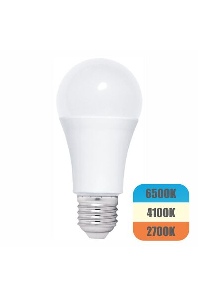 Luxera Lighting Bec LED cu lumina adaptabila, model glob A60, 12W=100W, 1080Lm