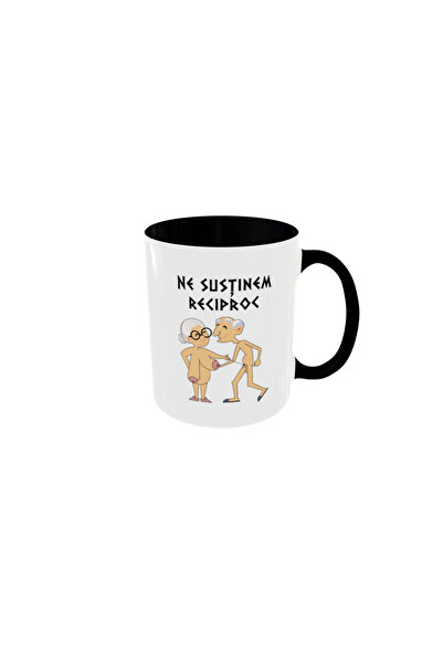 OEM Personalized mug "Old people, we support each other", 350ml - the ideal g...