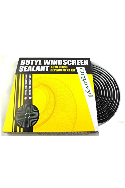 ERK Headlight sealant roll, black color 9.5mmx4.57m