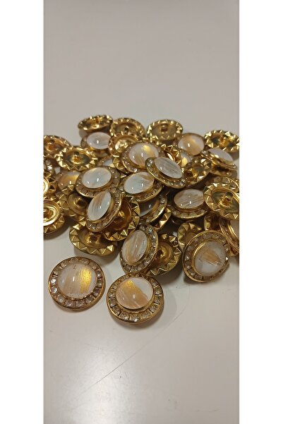 EMİRAKS KUŞ GÖZÜ 20MM İNCİLİ DÜĞME 100 ADET