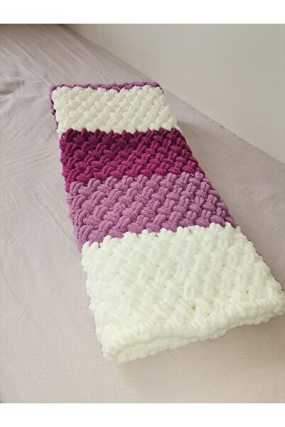 Hddesign20 Hasır Model Puffy Bebek Battaniyesi