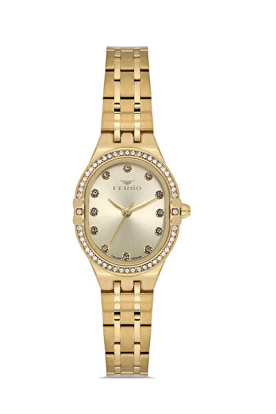 FERRO Yellow Steel Cord Women Wrist Watch Fl21645A-B4 3Atm Water Resistant 2 ...