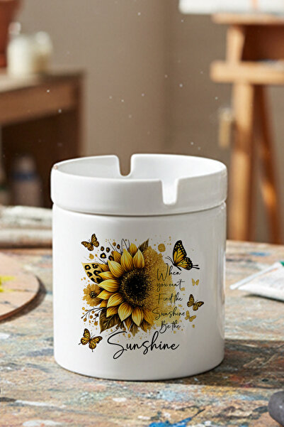 giftkonsept When You Can'T Find the Sunshine, Be the Sunshine. Sunflower Prin...