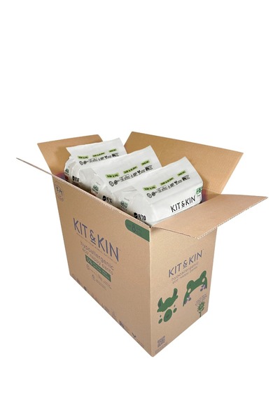 Kit&Kin Scutece-chiloțel hipoalergenice YP 2, Mărimea 8, 19 kg+, 84 bucăți