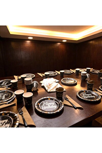 PARTİ SEPETİ Happy Birthday Concept Party Set for 25 People