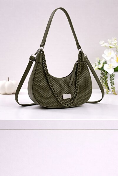 mothers dream Woven Chain Shoulder Bag – Everyday Chic with a Twist