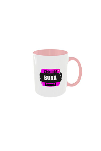 OEM Cana personalizata cea mai buna bunica (mov) , 350ml – cadoul ideal pentr...