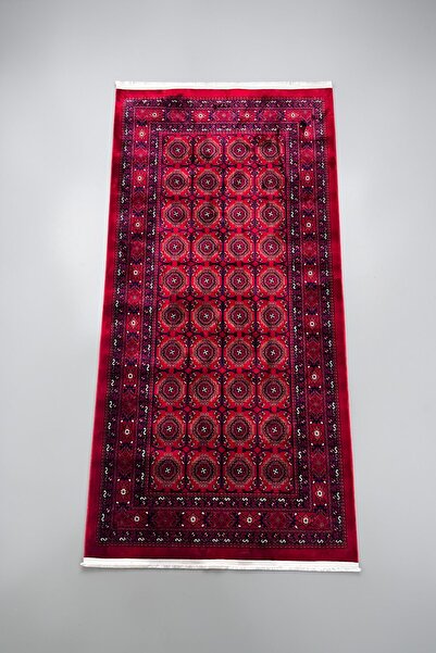 RAVZA HOME AFGAN DESENLİ YOLLUK - KAYMAZ TABAN, YUMUŞAK DOKULU, KOLAY TEMİZLENİR
