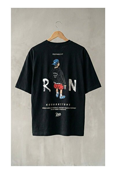 hikes Premium Soft-Touch Oversized T-Shirt – Front & Back Print