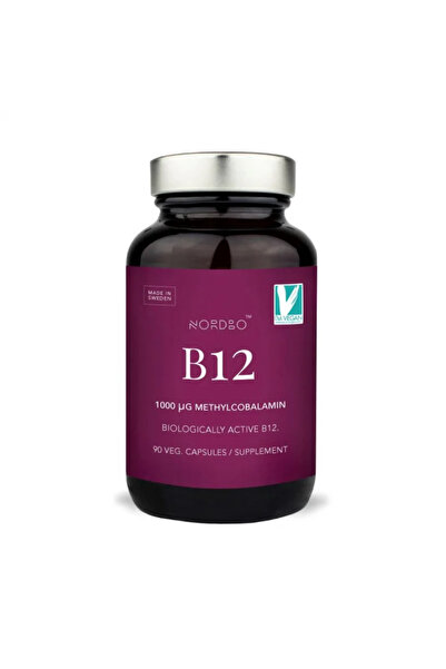 NORDBO Vitamina B12 - Vegană - 90 capsule