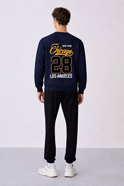 ZAVIXO -Erkek Winter 3 Thread Oversize Tracksuit Set – Warm & Comfortable