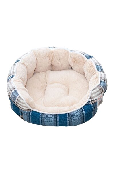 AMC CULCUS PENTRU CAINI SI PISICI PANZA/PLUSH CAROURI-BEJ 68 X 59 X 22 CM/ 93...