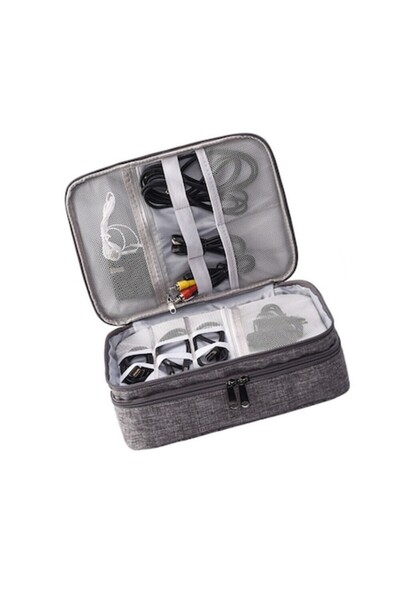 NO BRAND Husa pentru tableta, depozitare cabluri, casti, accesorii electronic...