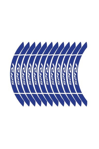 KAPLAMA MERKEZİ Yamaha YZF R25 İç Dış Jant Sticker takım set lacivert (KALIN )