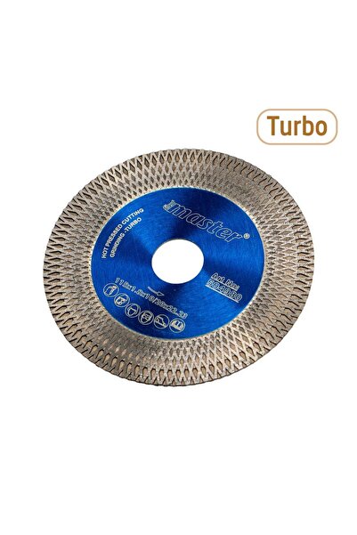 Titi 504980 Turbo 115 mm İnce Çapaksız Mermer Granit Fayans Kesme Taşlama