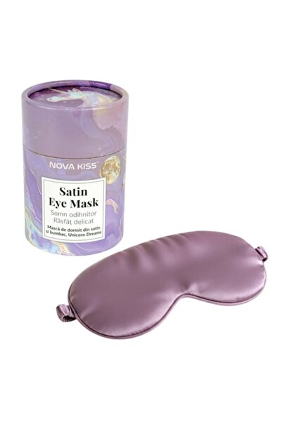 NOVA KISS Masca de dormit din satin si bumbac, Vise de Unicorn