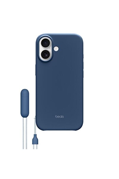 Beats Apple Back Case for iPhone 17, Kickstand MagSafe, Blue