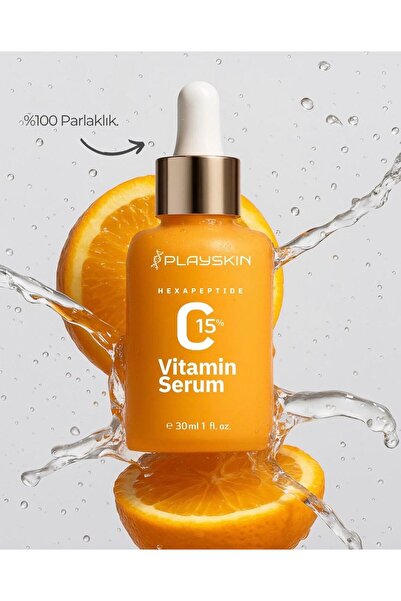 PLAYSKIN %15 C Vitamin Cilt Serumu 30 ml
