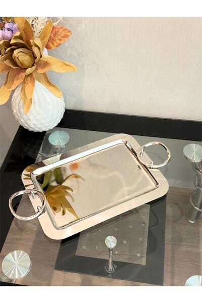 aljahwari Stainless Steel 18/10 Single-Handled Serving Pan, Silver, Size 30.5...