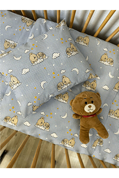 Ozz Baby Baby 100% Cotton Elastic Sheet Park Mattress (70X120X15)(60X110X20) ...