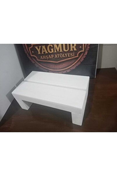 YAĞMUR AHŞAP ATÖLYESİ Ahşap Tabure Yükseltici Basamak
