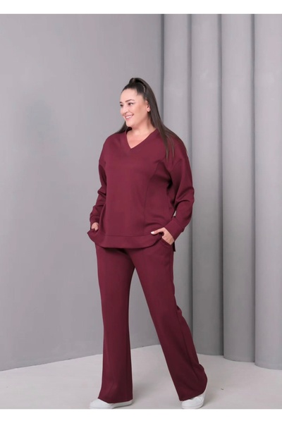 CAFCAF V-Neck Premium Tracksuit Set