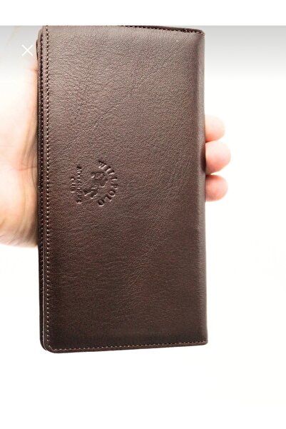 My Easy Shop Genuine Leather Willpolo Long Portfolio Wallet with Magnet, Phon...