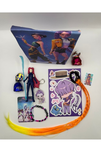 SoCadeauByLyna K-PoP Demon Hunter Birthday Goody Bag: Fun and ready-to-Give!