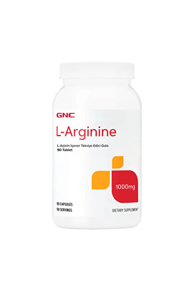 GNC vitamin جي إن سي - إل-أرجينين - مكمل غذائي يحتوي على الأرجينين - 90 قرص